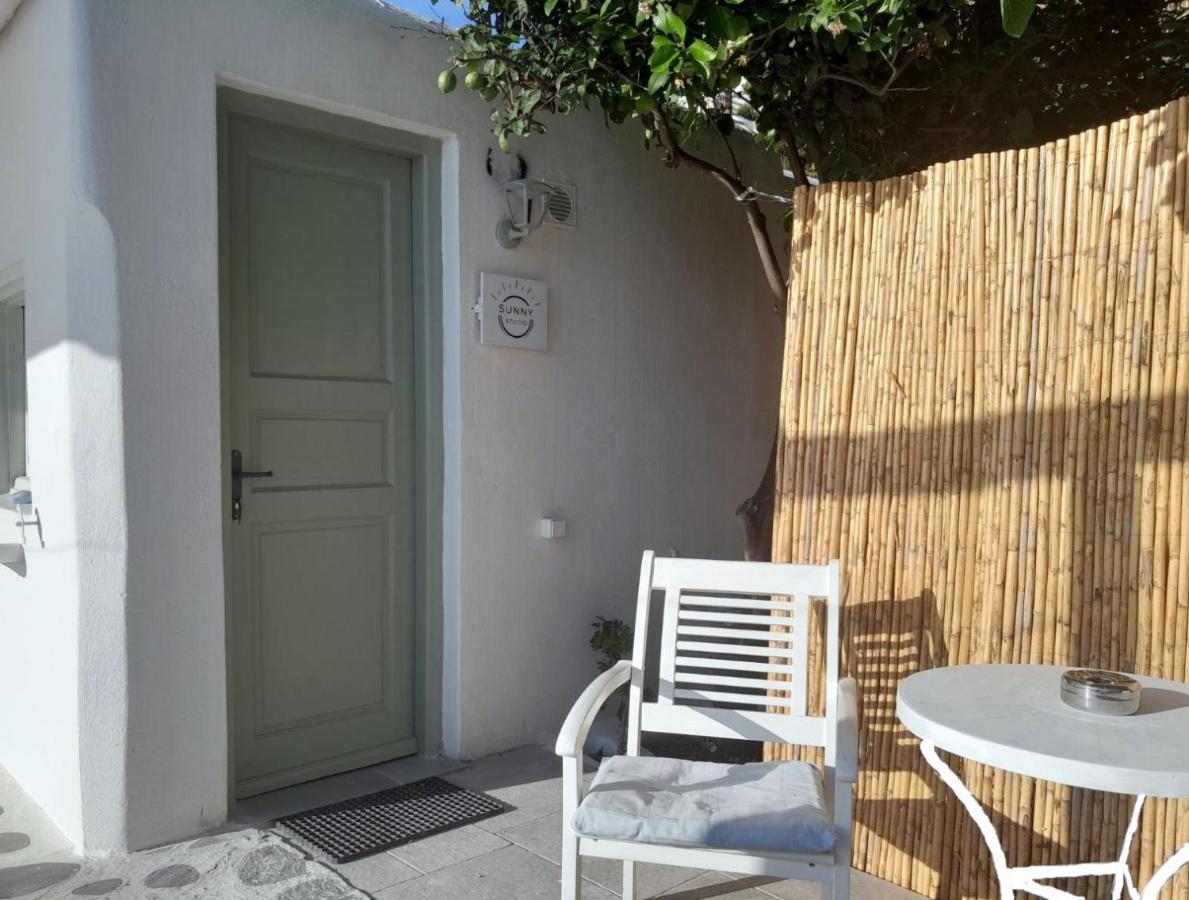 Sunny Guest House New Port Mykonos トゥルロス エクステリア 写真
