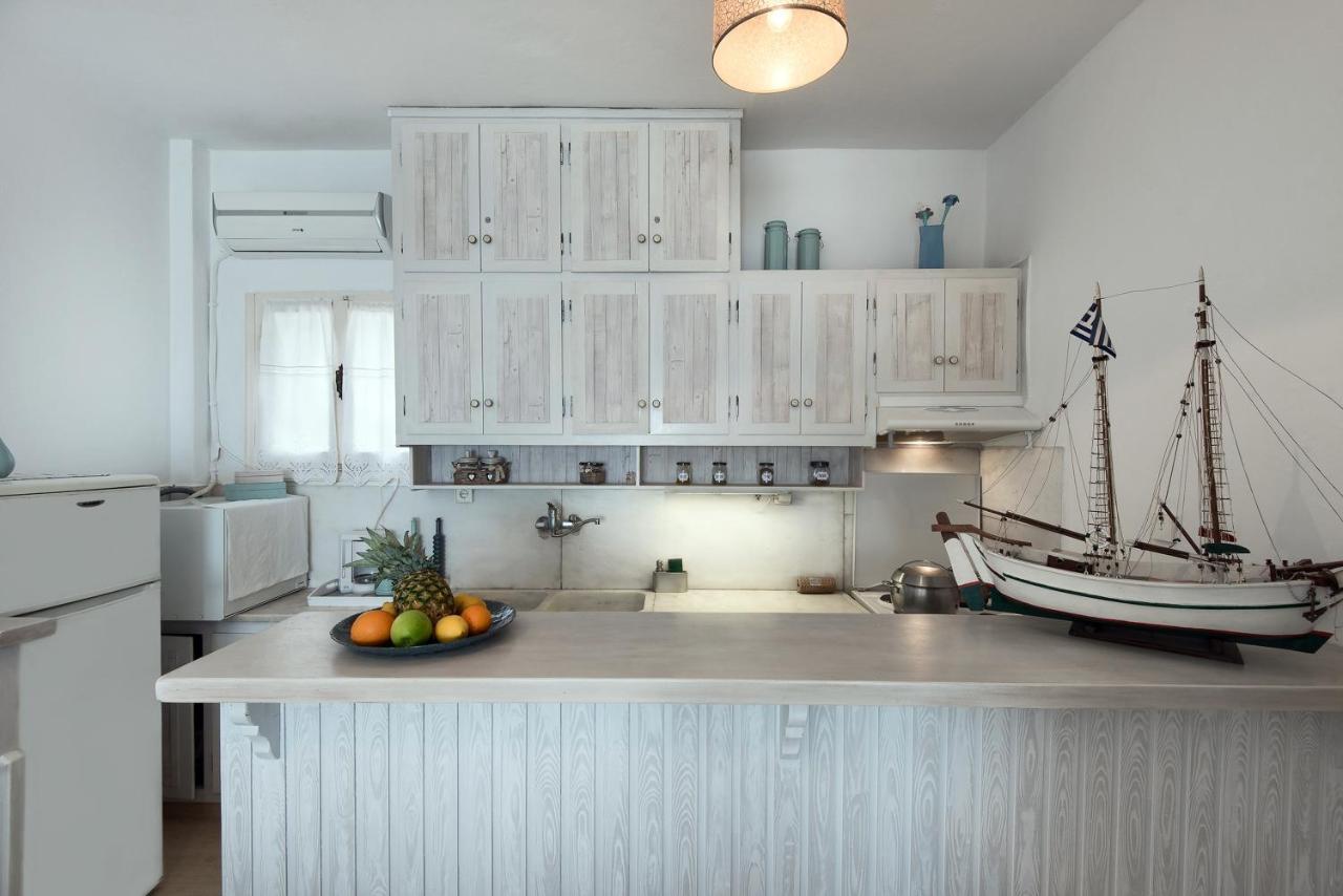 Sunny Guest House New Port Mykonos トゥルロス エクステリア 写真