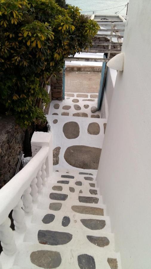 Sunny Guest House New Port Mykonos トゥルロス エクステリア 写真